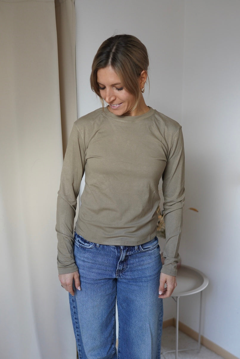 Sweatshirt Taupe