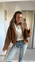Wildleder Weste/ Jacke