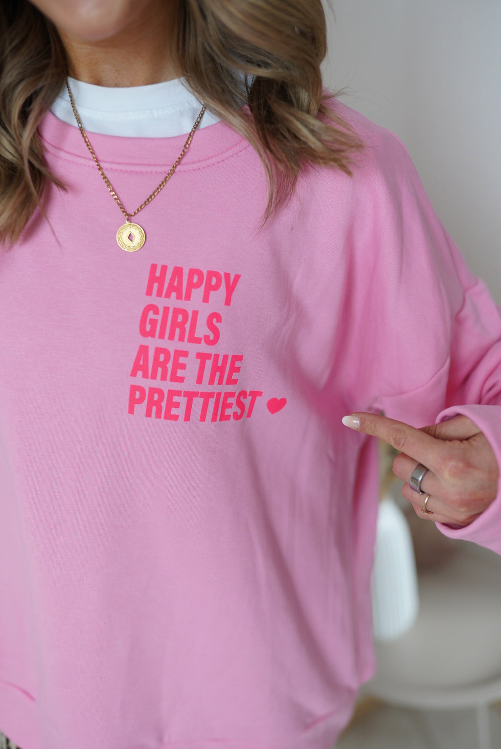 Sweatshirt rosa