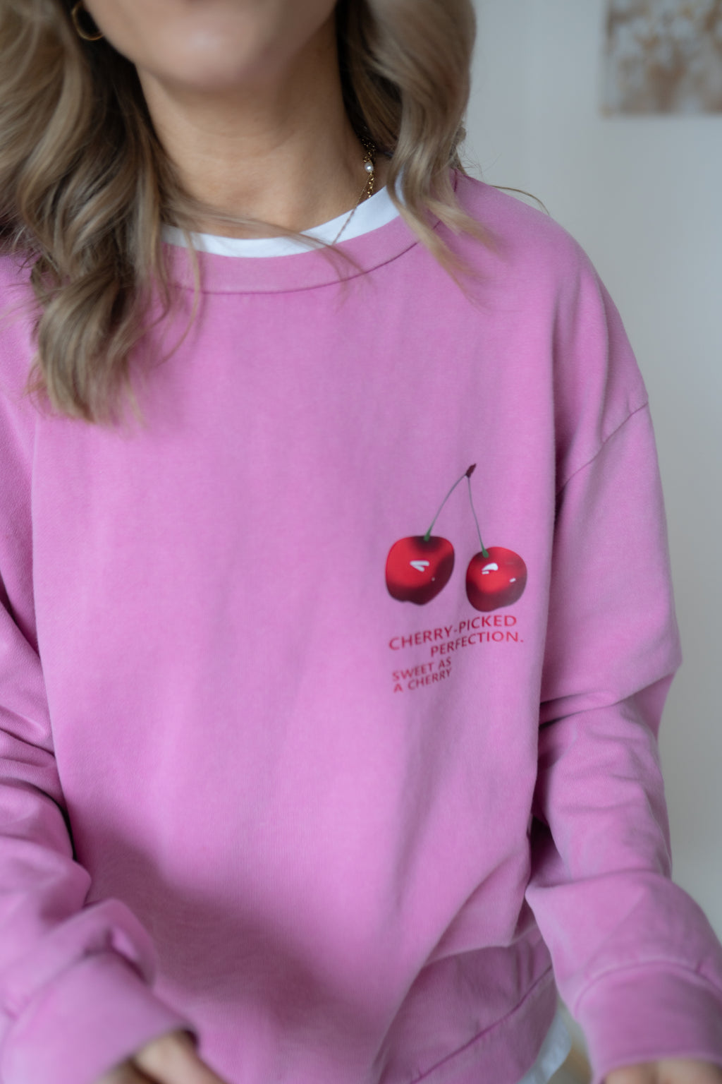 Pullover Kirsche