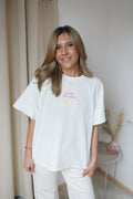 Sweatshirt Amour weiß