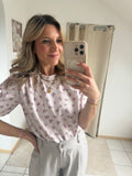 Blumiges Shirt Zoe beige