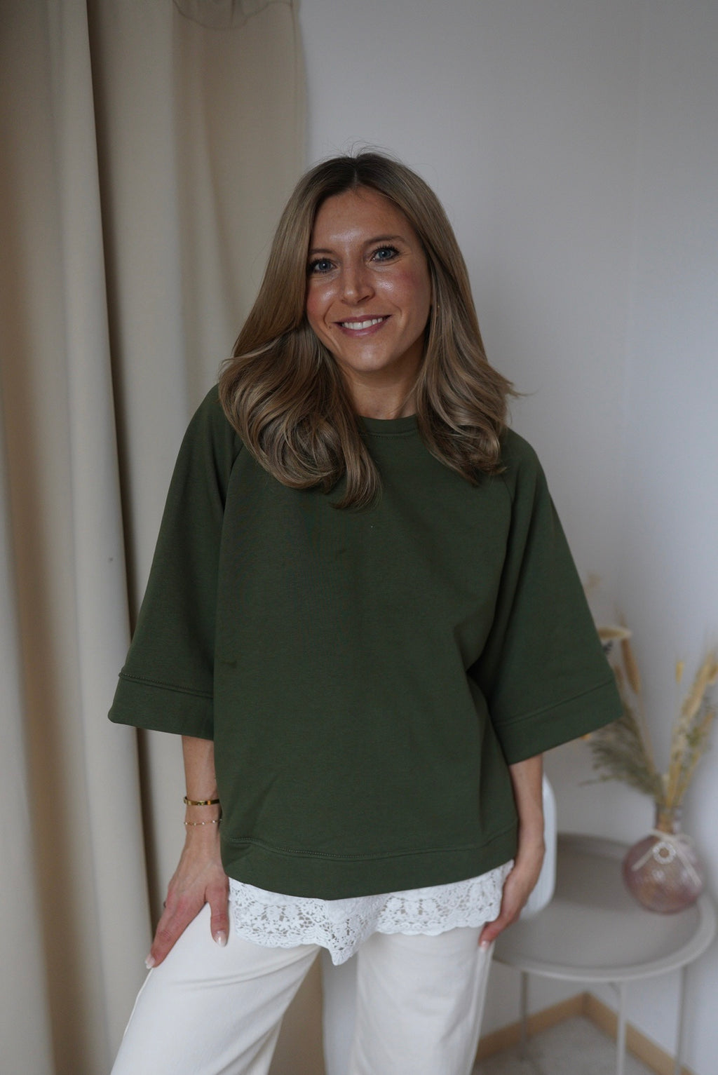 Sweatshirt Nora Khaki