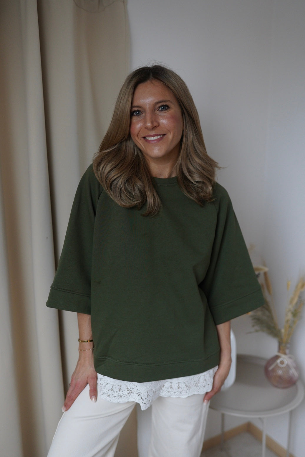 Sweatshirt Nora Khaki