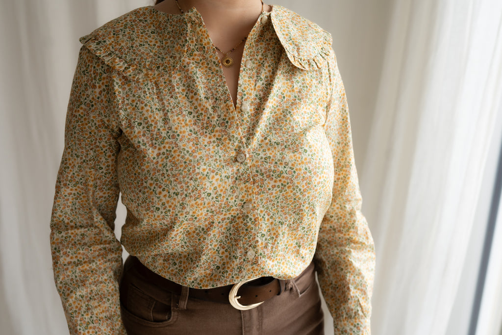 Bluse mit Blumenprint Annick