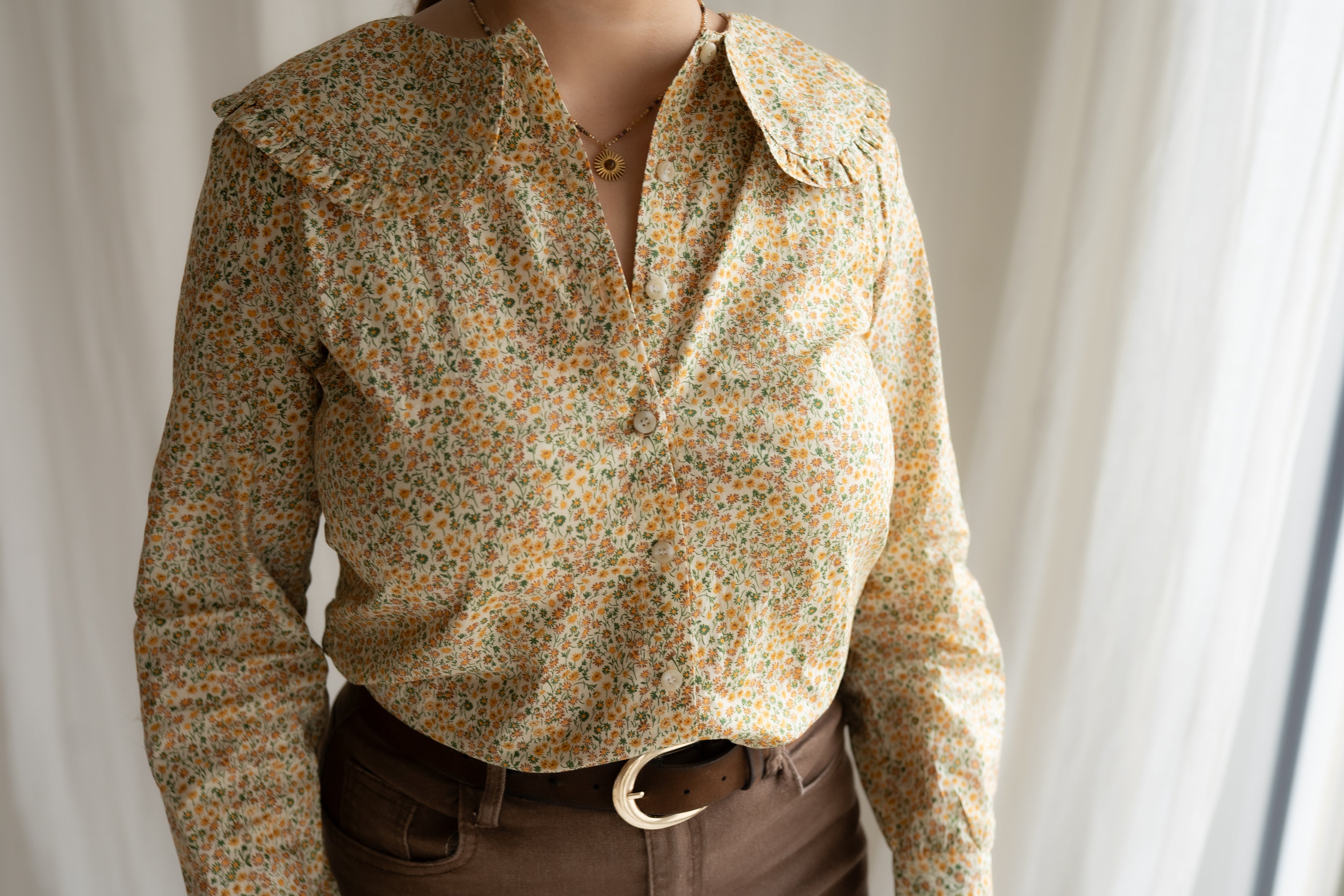 Bluse mit Blumenprint Annick