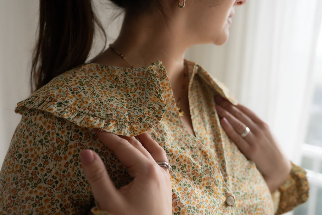 Bluse mit Blumenprint Annick