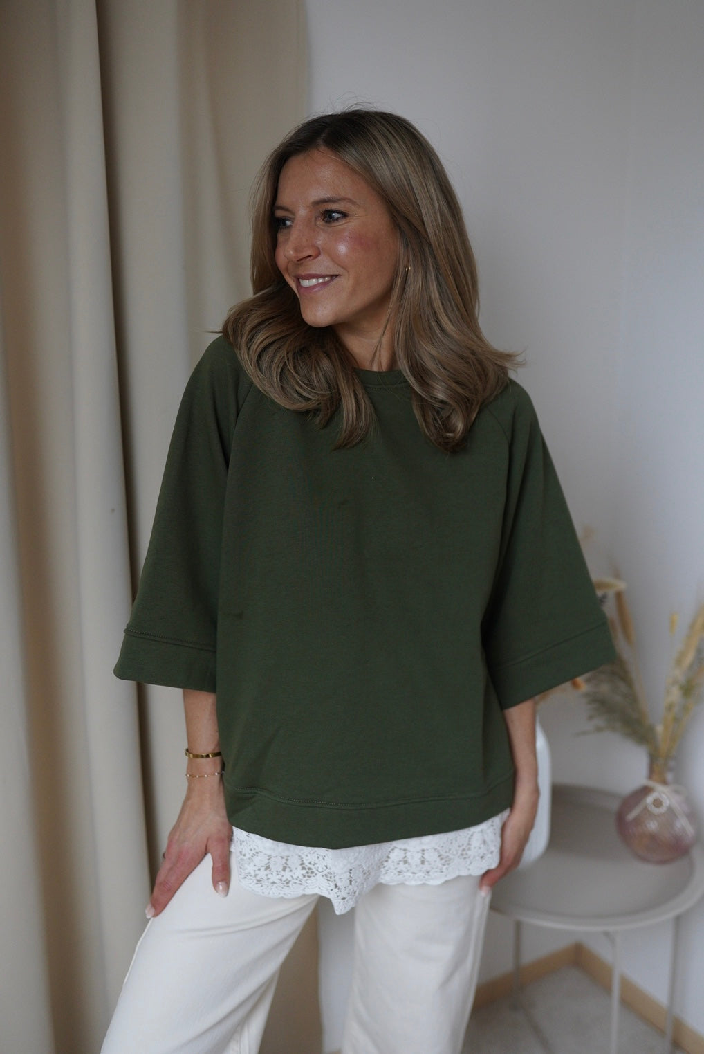 Sweatshirt Nora Khaki