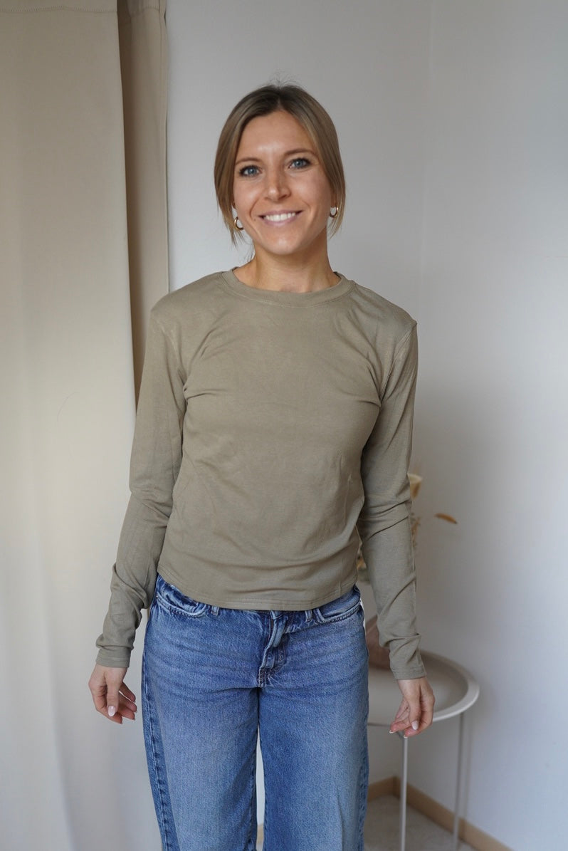 Sweatshirt Taupe
