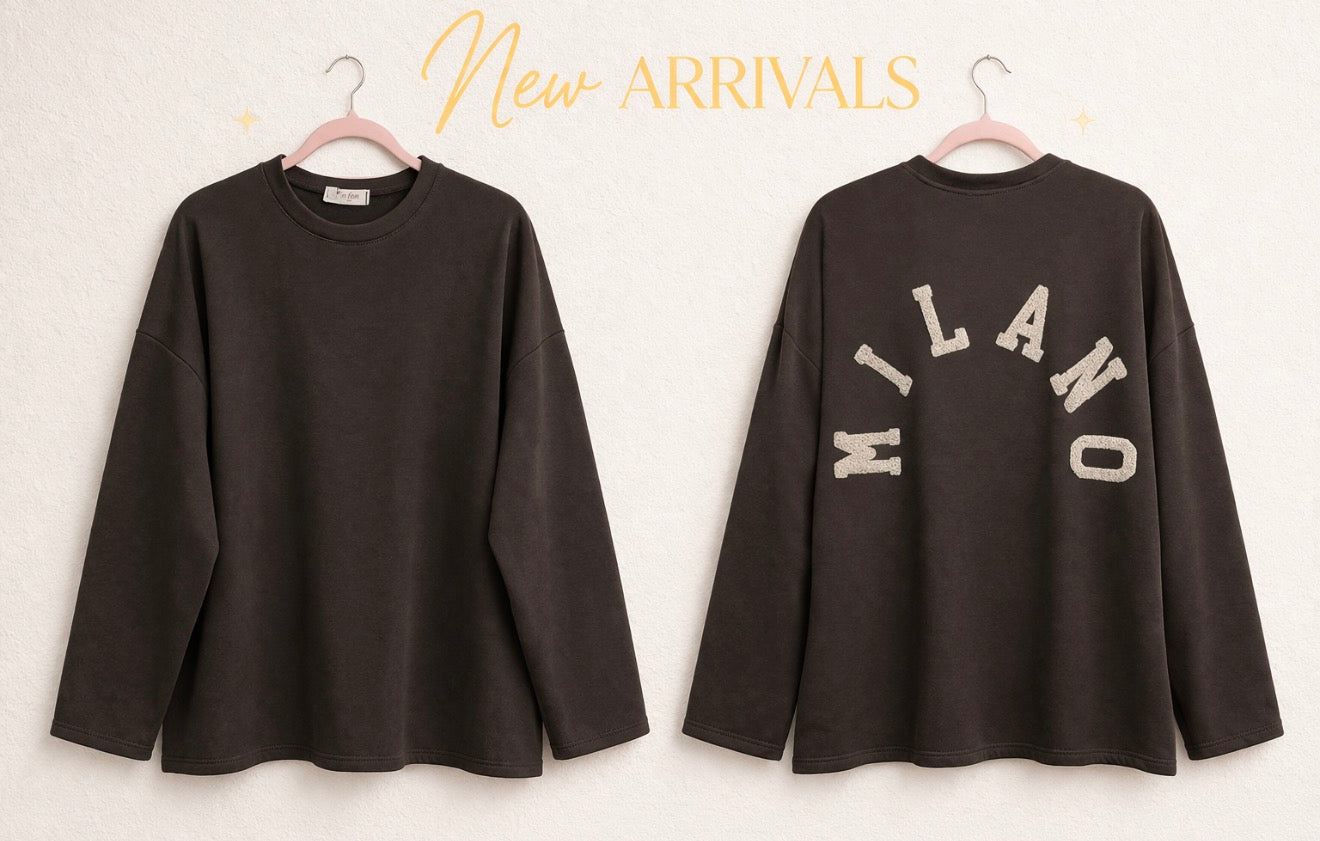 Oversize Sweatshirt Milano